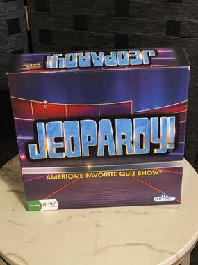 Jeopardy! Board Game by Outset (Contains Double and Final Jeopardy! Cards)